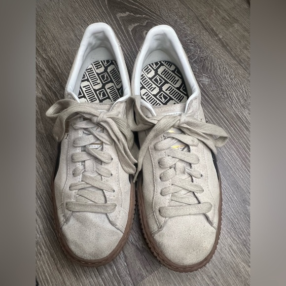 PUMA Platform Core Sneakers Suede Size 8.5 - Picture 2 of 9